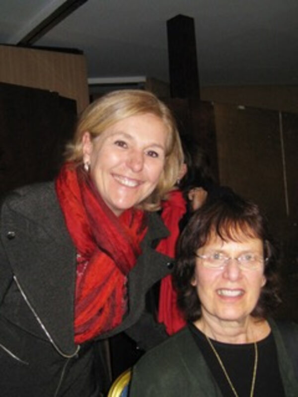 María Cervera con la Dra. Francine Shapiro