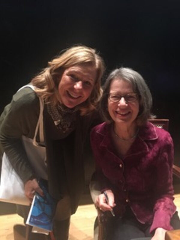 María Cervera con la Dra. Joan Lovett